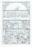 Green Arrow 15 pg 12 Comic Art