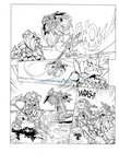 Power Rangers Dino Charge nº 5 pg 9 Comic Art