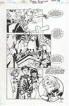 Young Justice Secret Files pg 9 Comic Art
